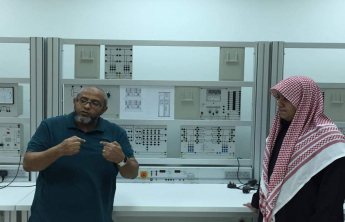 ثانوية الوادي الأهلية في رحاب كلية الهندسة لتفعيل أسبوع الموهبة الخليجية